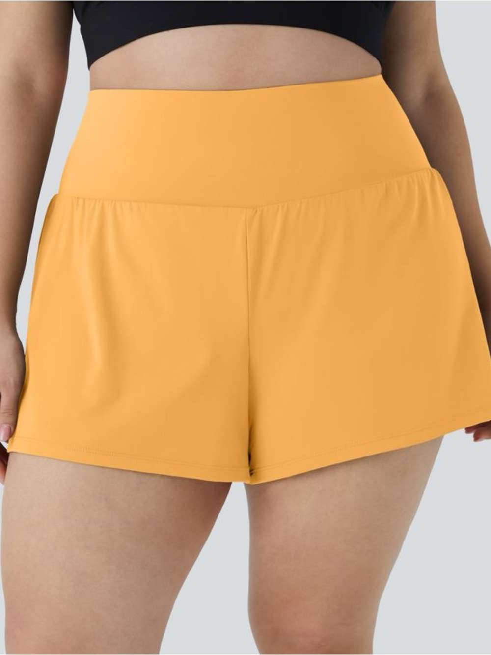 Halara Pocket Plus Pocket 2-in-1 Gym Plus Size Shorts 2.5'' 3X NWOT
